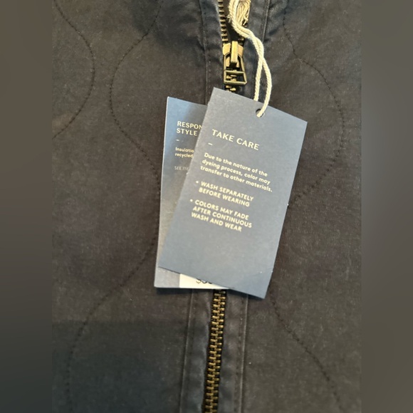 Universal thread Women's Jacket Long sleeve Cotton Twill Full zip Size M - Picture 5 of 9